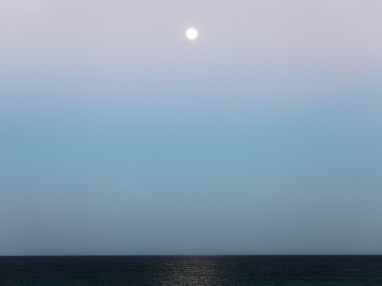 Schlessinger_Jim_Full Moon in a Pastel Sky, Hopetown, 2013